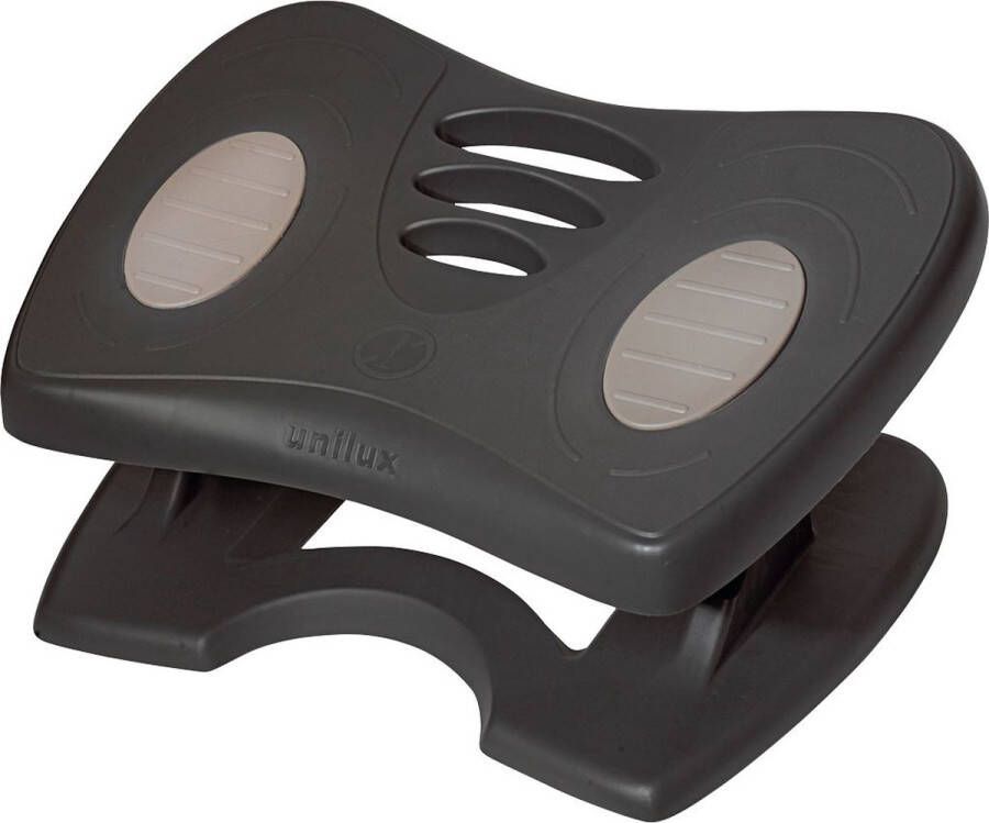 Unilux Voetensteun NYMPHEA ABS PVC ergonomisch in hoogte verstelbaar met antislip coating - Foto 2