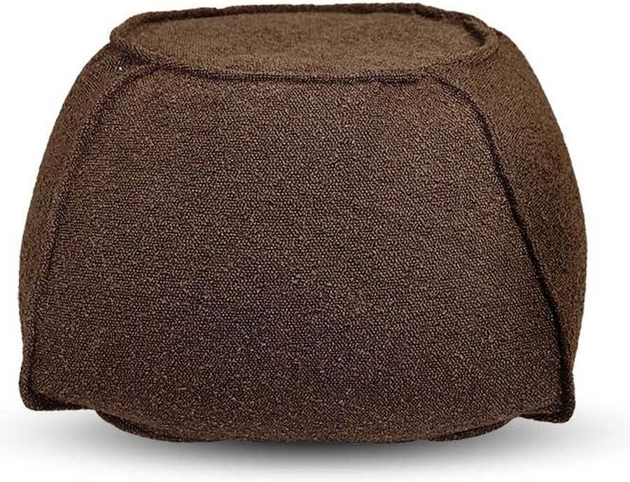 Unique Living Poef Borre Taupe -40x35x40cm
