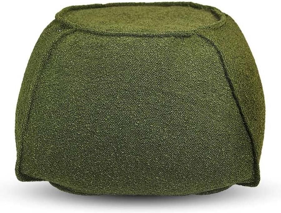 Unique Living Poef Borre Winter Green -40x35x40cm