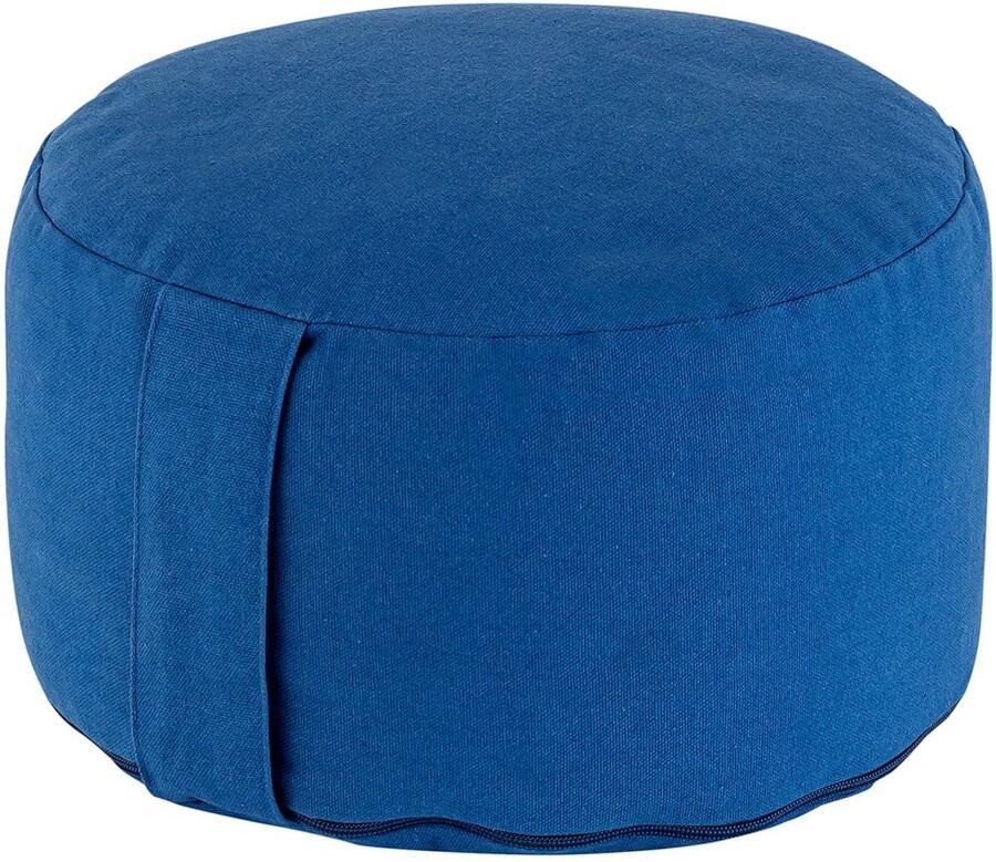 Unique-Treasure Gebreide poef – Ø 31 cm – comfortabel en decoratief zitkussen