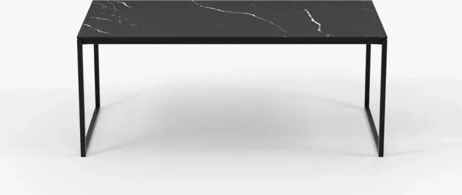 Unit 14 Zwarte eettafel Hugo Nero Marquina keramiek- . Keramiek