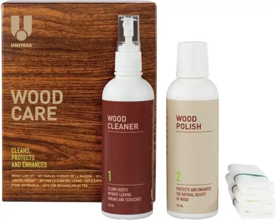 Uniters Wood Care Hout onderhoud Reinigt en beschermt hout