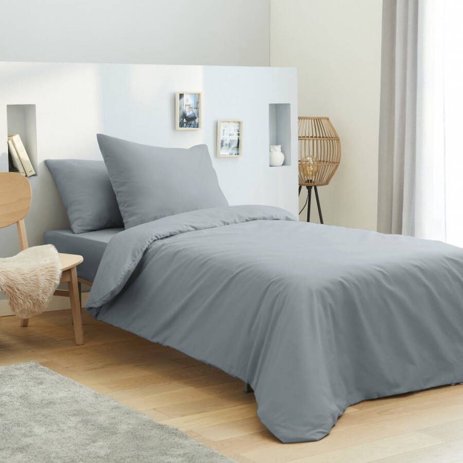 Univers Décor Compleet 6-pack Lichtgrijs dekbedovertrek voor 180 x 200 cm King size bed 100% katoen 57 thread count cm²
