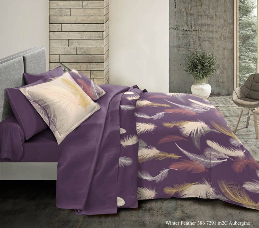 Univers Décor Compleet 6-pack Rose dekbedovertrek voor 180 x 200 cm King size bed 100% katoen 57 thread count cm²