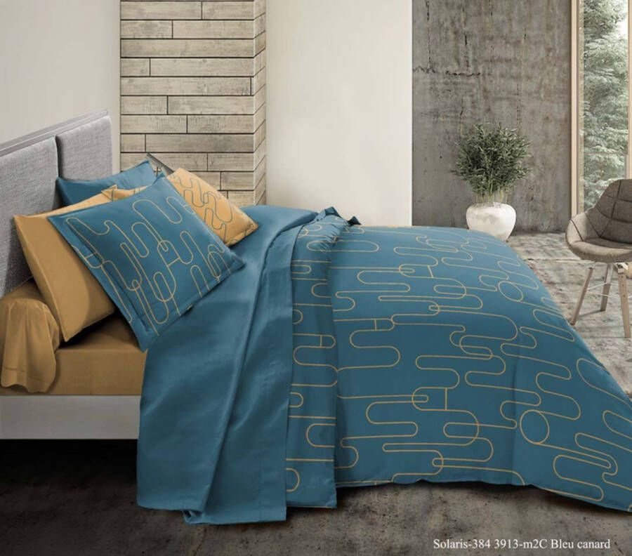 Univers Décor Compleet 6-pack Taupe dekbedovertrek voor 180 x 200 cm King size bed 100% katoen 57 thread count cm²