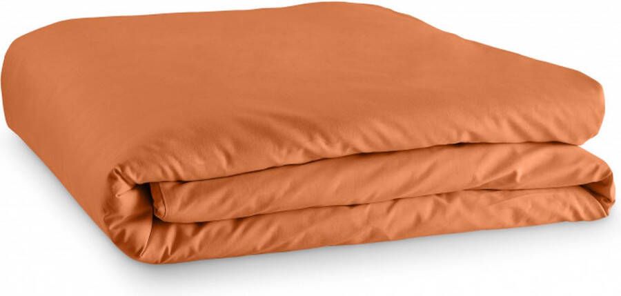 Univers Décor DEKBEDOVERTREK ORANJE 260 X 240 CM 100% KATOEN 57 DRADEN CM² VOOR KINGSIZE TWEEPERSOONSBED