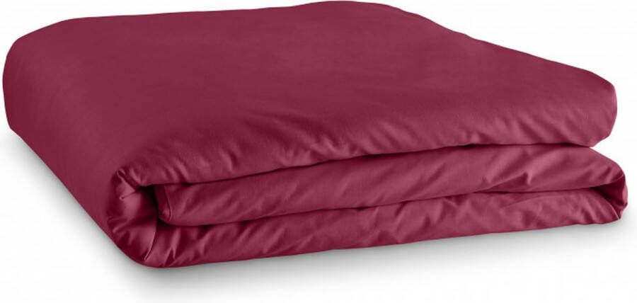 Univers Décor DEKBEDOVERTREK ROOD 260 X 240 CM 100% KATOEN 57 DRADEN CM² VOOR KINGSIZE TWEEPERSOONSBED