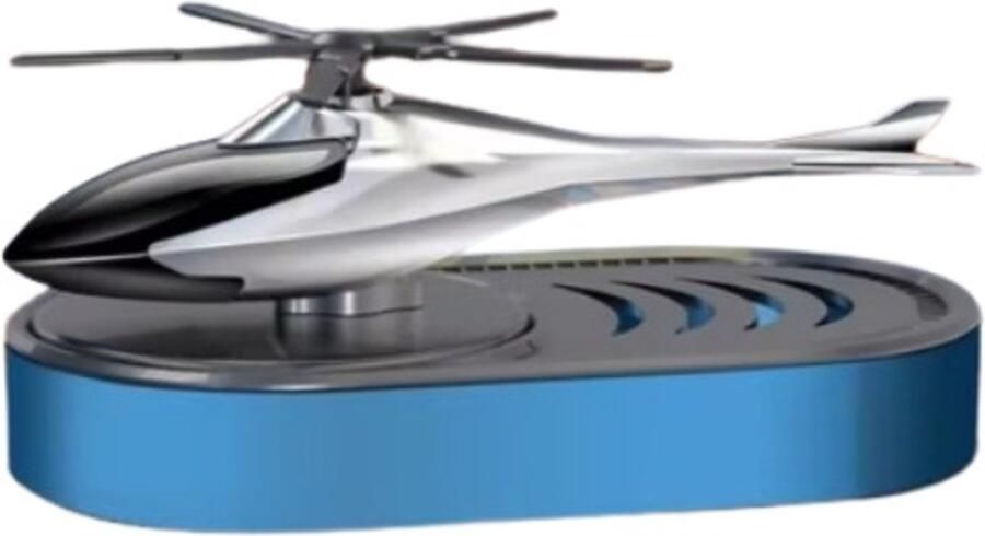 Universeel Zonne-Aangedreven Auto Aromatherapie Parfum – Vliegtuigvormige Roterende Stoel Decoratie voor Auto Middenconsole – Creatieve Slinger voor Frisse Geuren