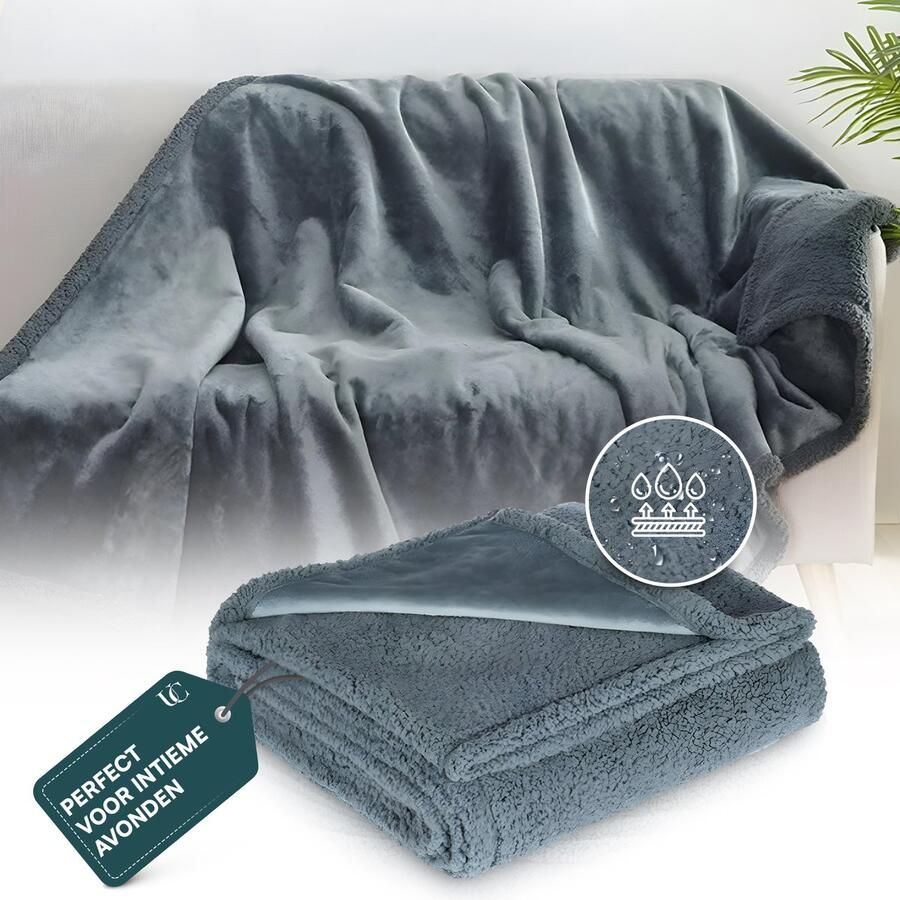 Unlimited Collection Love Blanket Waterdicht Deken XXL (145x216 cm) Zachte en Comfortabele Deken Geschikt voor Bed Ideaal voor Alle Vochtige Omstandigheden Late Night Blanket Sex deken Waterdichte deken - Foto 2
