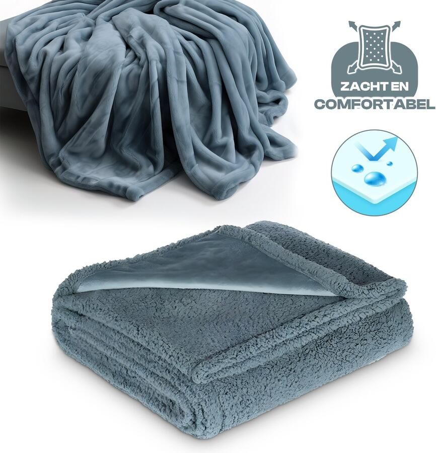 Unlimited Collection Love Blanket Waterdicht Deken XXL (145x216 cm) Zachte en Comfortabele Deken Geschikt voor Bed Ideaal voor Alle Vochtige Omstandigheden Late Night Blanket Sex deken Waterdichte deken