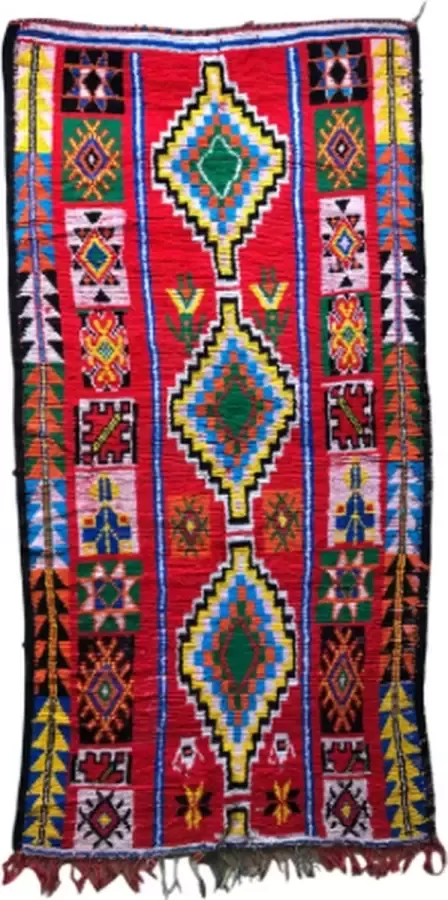 Unlimited Living Vloerkleed Vintage Marokkaans Meerkleurig 230 x 255 cm