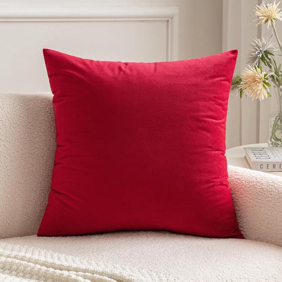 Unyqoos Fluwelen Kussensloop Met Verborgen Ritssluiting Voor Luxe Slaapkamer Bank En Auto Decoratie