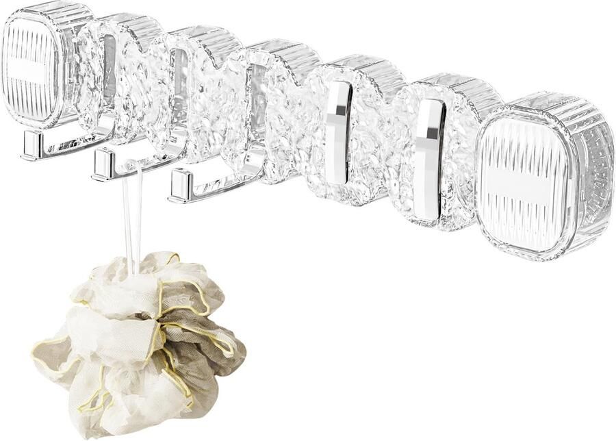 Unyqoos Garderobe Wandpaneel met Uniek Klapontwerp en Zuignapbevestiging voor Meerdere Ruimtes