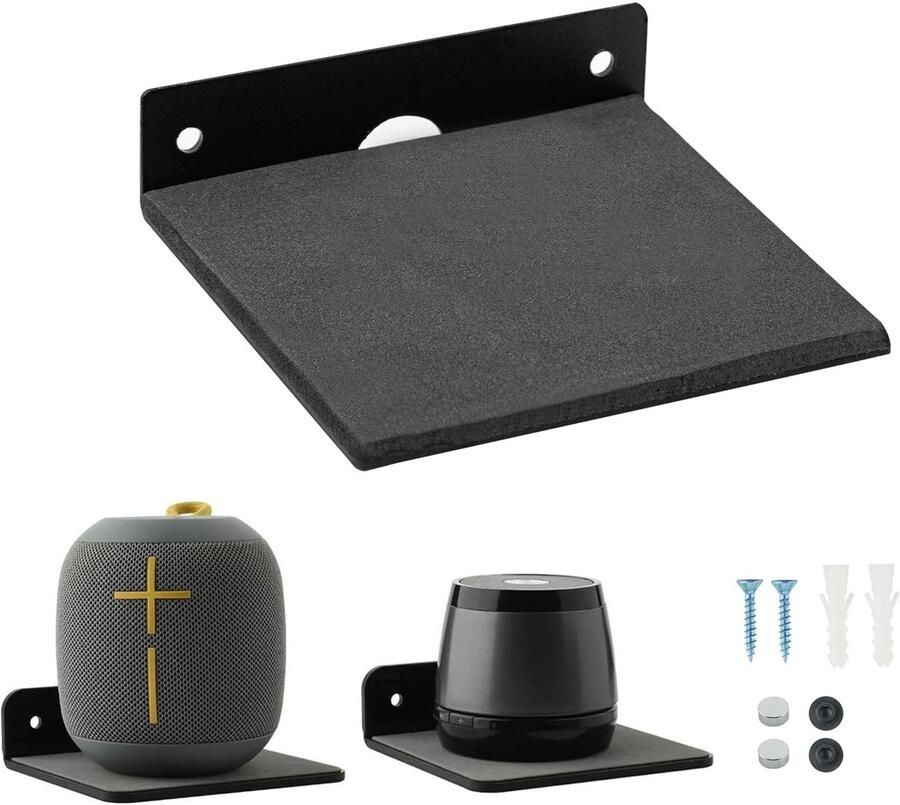 Unyqoos Luidsprekerhouder voor muurmontage met universeel en stabiel ontwerp voor ruimtes