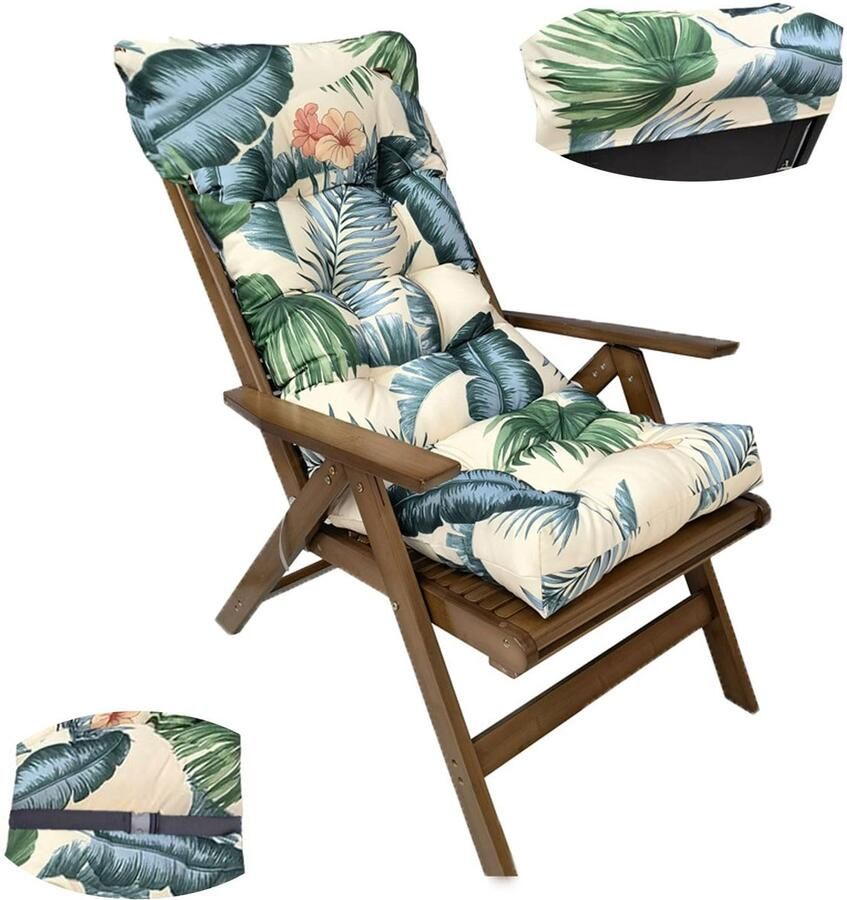 Unyqoos Luxe Tuin Ligkussen met Extra Dikke Vulling voor Binnen en Buiten Comfort