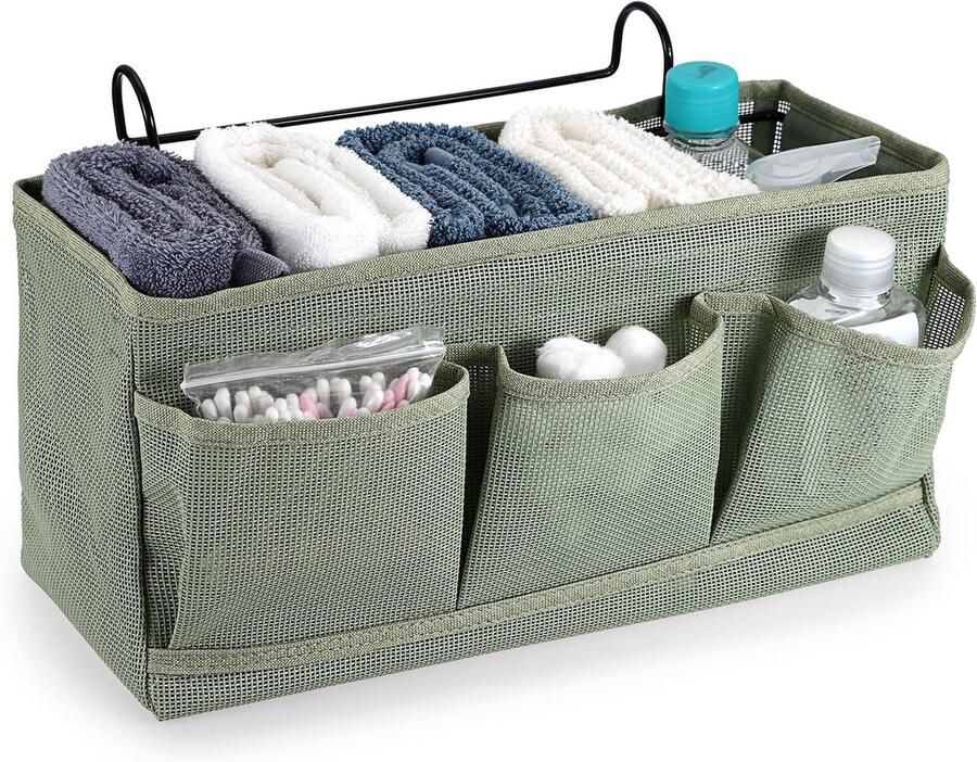 Unyqoos Nachtkastje Hangende Opbergtas voor Slaapkamer Kantoor en School Multifunctionele Organizer