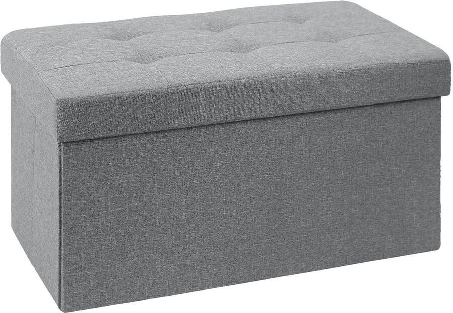 Unyqoos Opvouwbare Zitbank met Grote Opbergruimte en Comfortabele Zitting voor Thuisgebruik