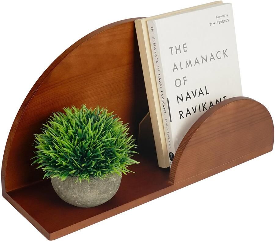 Unyqoos Stijlvol Grenenhouten Wandrek voor Ruimtes en Toepassingen