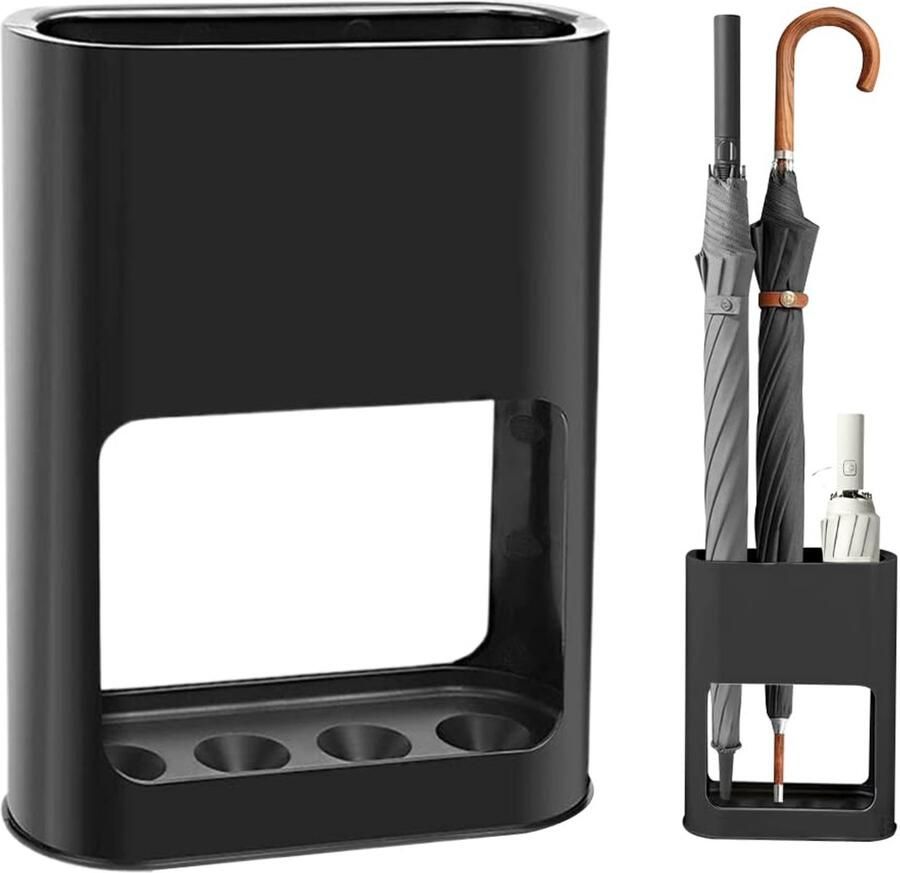 Unyqoos Stijlvolle en Praktische Parapluhouder met Afneembare Wateropvangbak