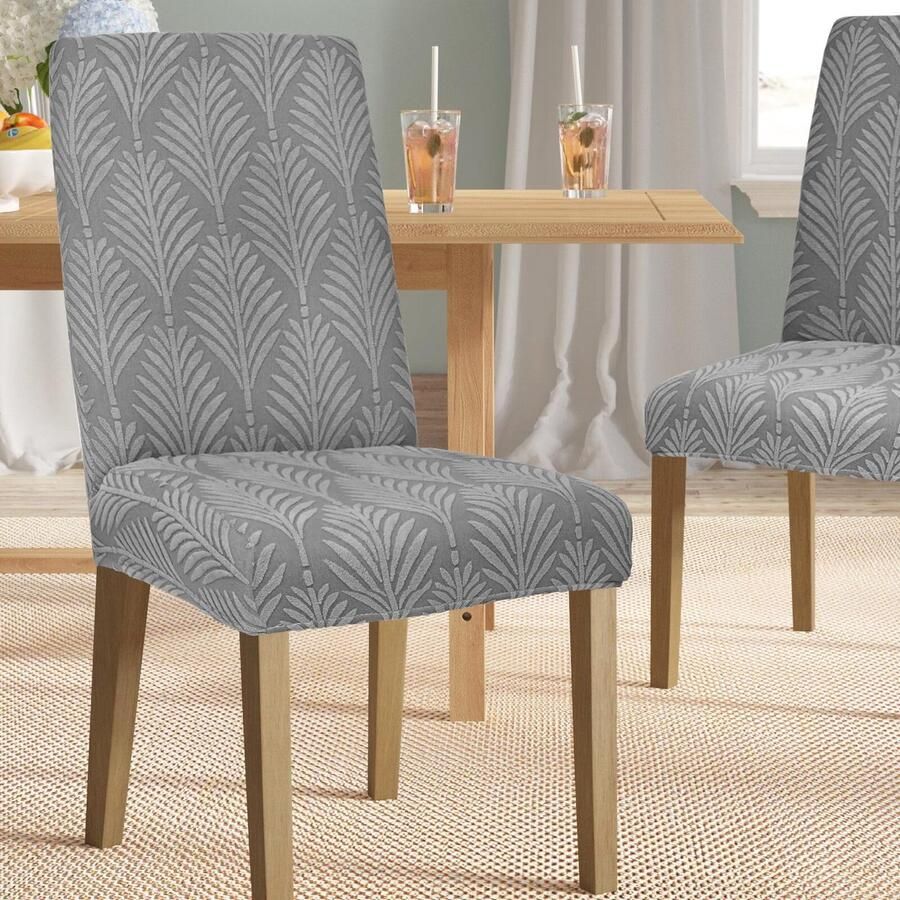 Unyqoos Universele set van 6 rekbare stoelhoezen voor gelegenheden en interieurstijlen