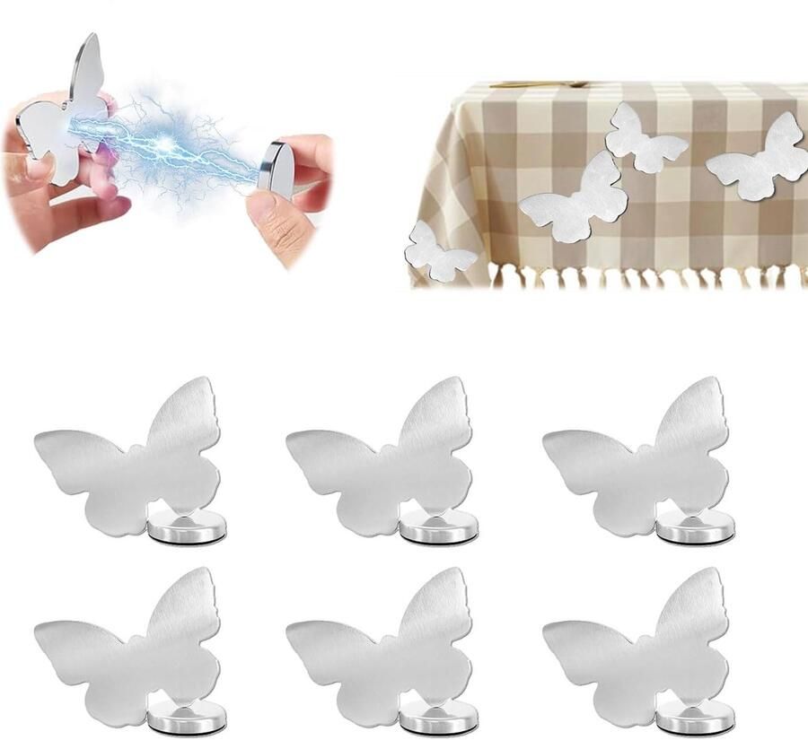 Unyqoos Zware en multifunctionele magnetische tafelkleedgewichten voor binnen en buiten met sterke grip