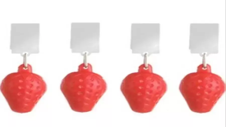 Merklose- Tafelkleedhangers Aardbeien Gewicht Tafelkleed gewicht Gewichtjes houden tafelkleed op zijn plek