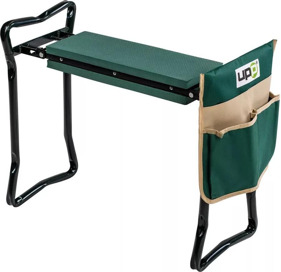 UPP knielstoel met opbergtas inklapbaar Groen