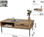 Urban Living SALONTAFEL MET 1 LADE EN 1 NICHE 110X59XH42CM - Thumbnail 2