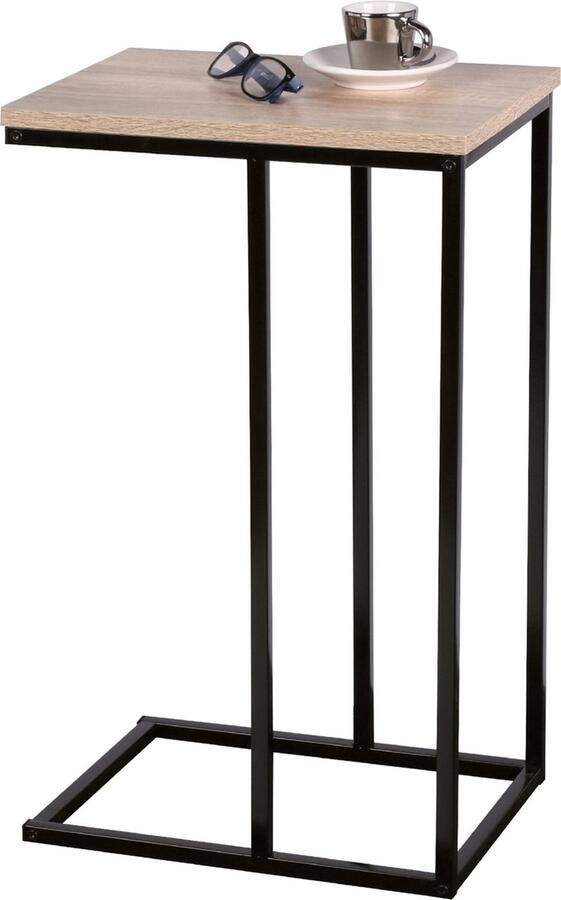 Urban Living Bijzettafel Colorado 40 x 30 x 66 cm Hout