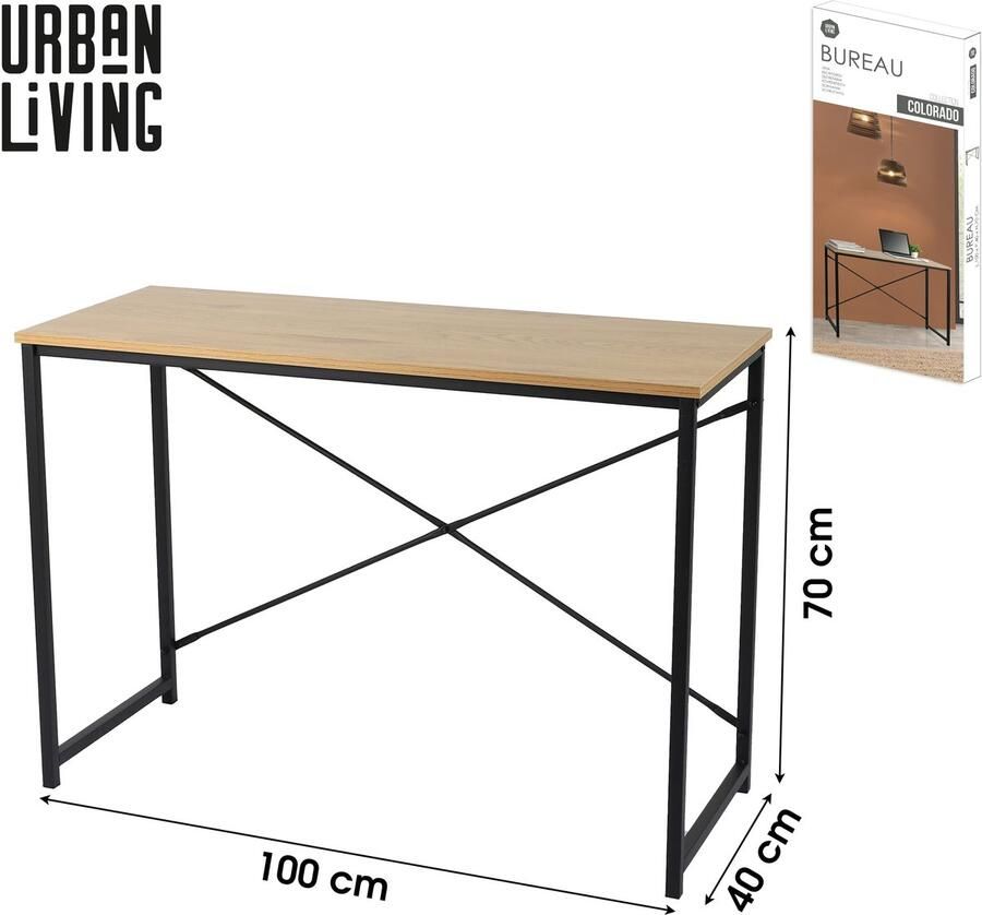 Urban Living COLORADO Bureau 100x40xH70 cm
