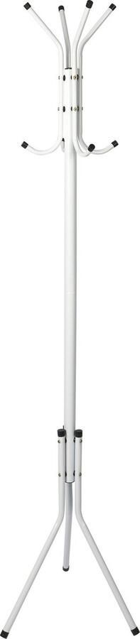 Urban Living Kapstok Wit Metaal 8 ophanghaken 48 x 170 cm Staand model - Foto 1