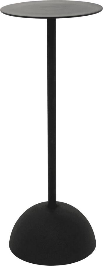Urban Nature Culture Bijzettafel Small Zwart Diameter 21cm Hoogte 54cm