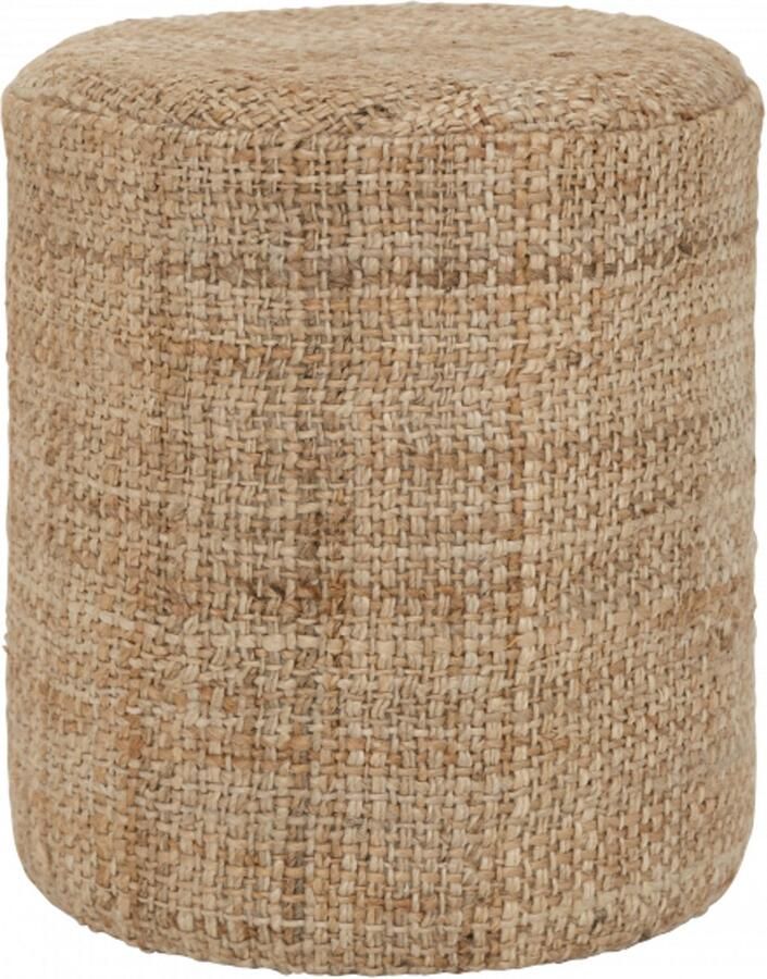 Urban Nature Culture poef Titos Diamter 38cm Hoogte 42cm