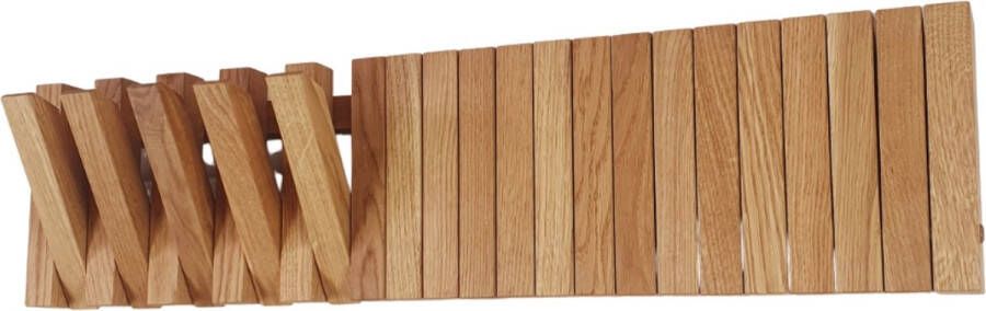 Urban State Wandkapstok kapstok hangend essenhout 4 haken Piano kapstok kapstokken - Foto 2