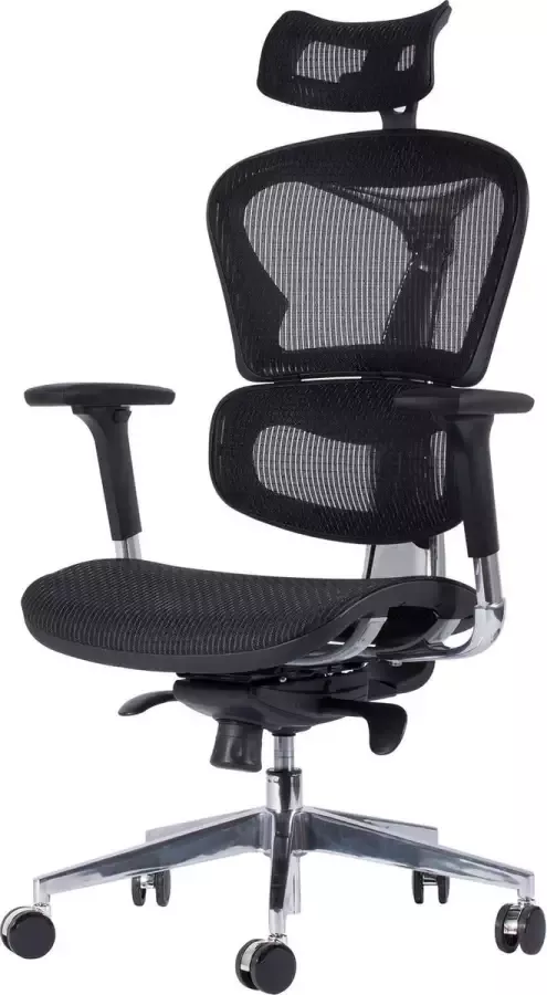 Usuals ALS ERGO-3 Bureaustoel Mesh materiaal Ergonomisch Zwart
