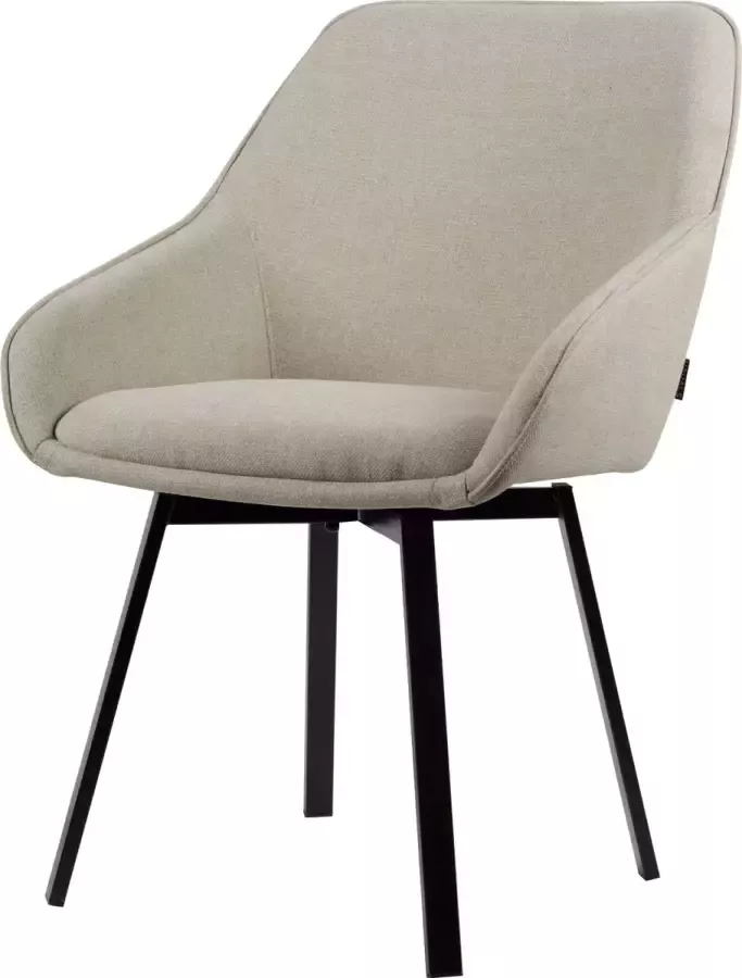Usuals Lotus Eetkamerstoel Beige Stof