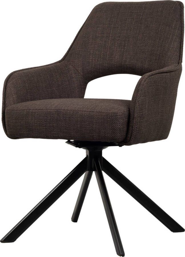Usuals Zen Eetkamerstoel Bruin Weave