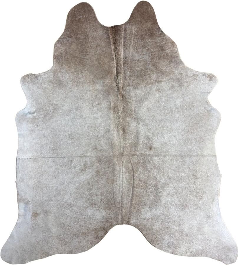 Koeienhuidvloerkleed.nl Koeienhuid Vloerkleed XL (Groot) Beige 224 x 202 cm Koeienkleed Koeienvel Dierenvel Dierenhuid Koehuid Tapijt - Foto 2