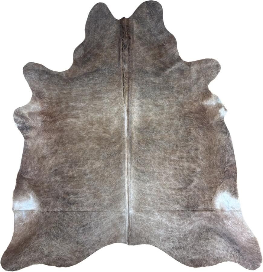 Koeienhuidvloerkleed.nl Koeienhuid Vloerkleed 224 cm x 216 cm Koeienkleed Koeienvel Dierenvel Dierenhuid Tapijt - Foto 2