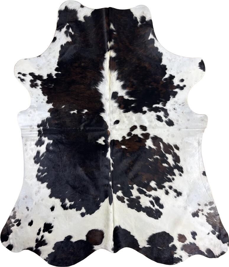 Koeienhuidvloerkleed.nl Koeienhuid Vloerkleed XL (Groot) Beige 233 x 219 cm Koeienkleed Koeienvel Dierenvel Dierenhuid Koehuid Tapijt - Foto 2