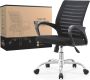 VAIVE Office Comfort Ergonomische Bureaustoel Bureaustoelen voor volwassenen Zwart - Thumbnail 2