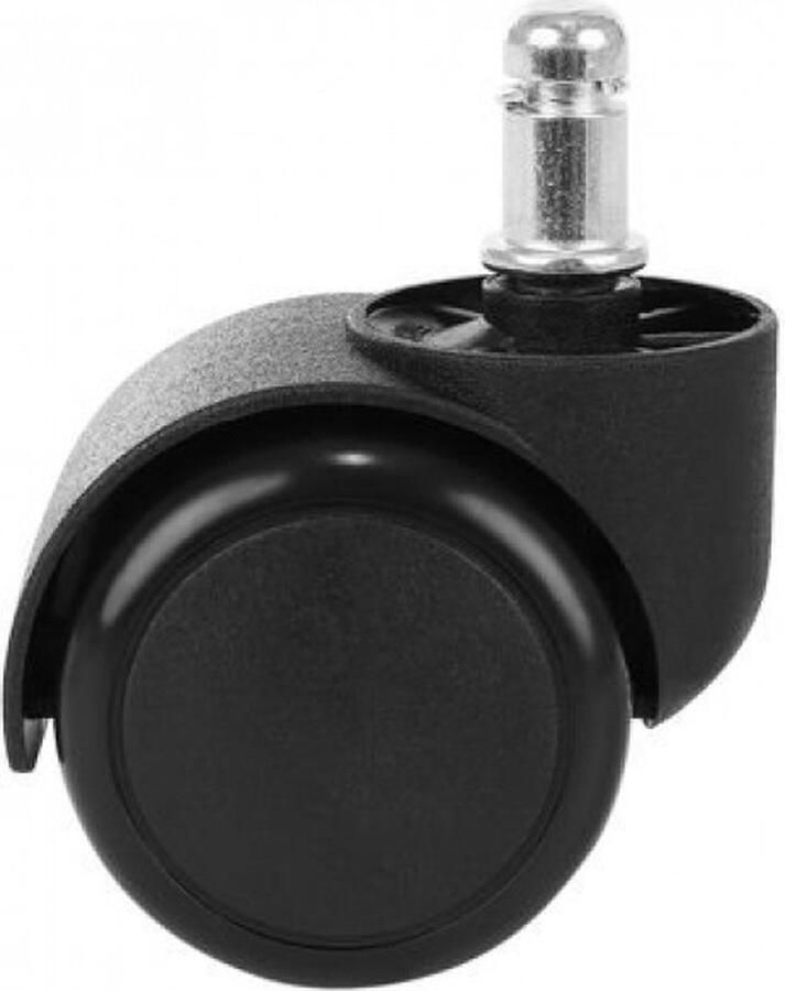 ValeDelucs Universele Reserve Bureaustoel Wieltjes 11mm 50mm Zwenkwielen Wieltjes voor Stoelen Geschikt voor Harde Vloer Set van 5 stuks