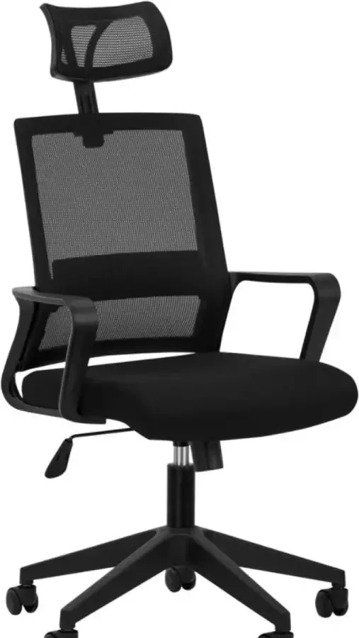 Valhalla NL Bureaustoel Ergonomisch Bureaustoel Comfortabel Zwart 44x48x30