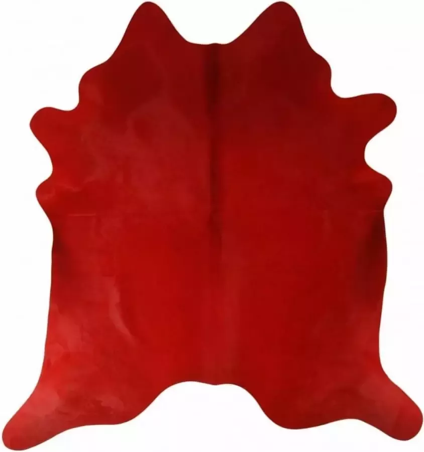 Van Buren Bolsward BV Tapijt Vloerkleed Koeienhuid Rood 3-4m²
