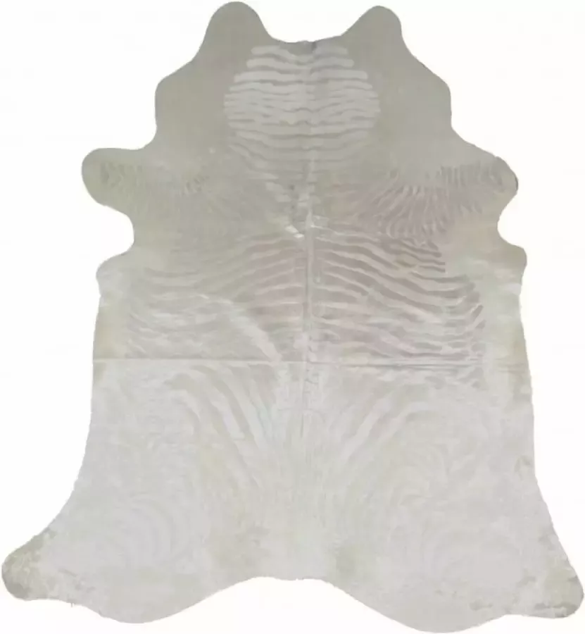 Van Buren Bolsward BV Tapijt Vloerkleed Koeienhuid Zilver 3-4m²