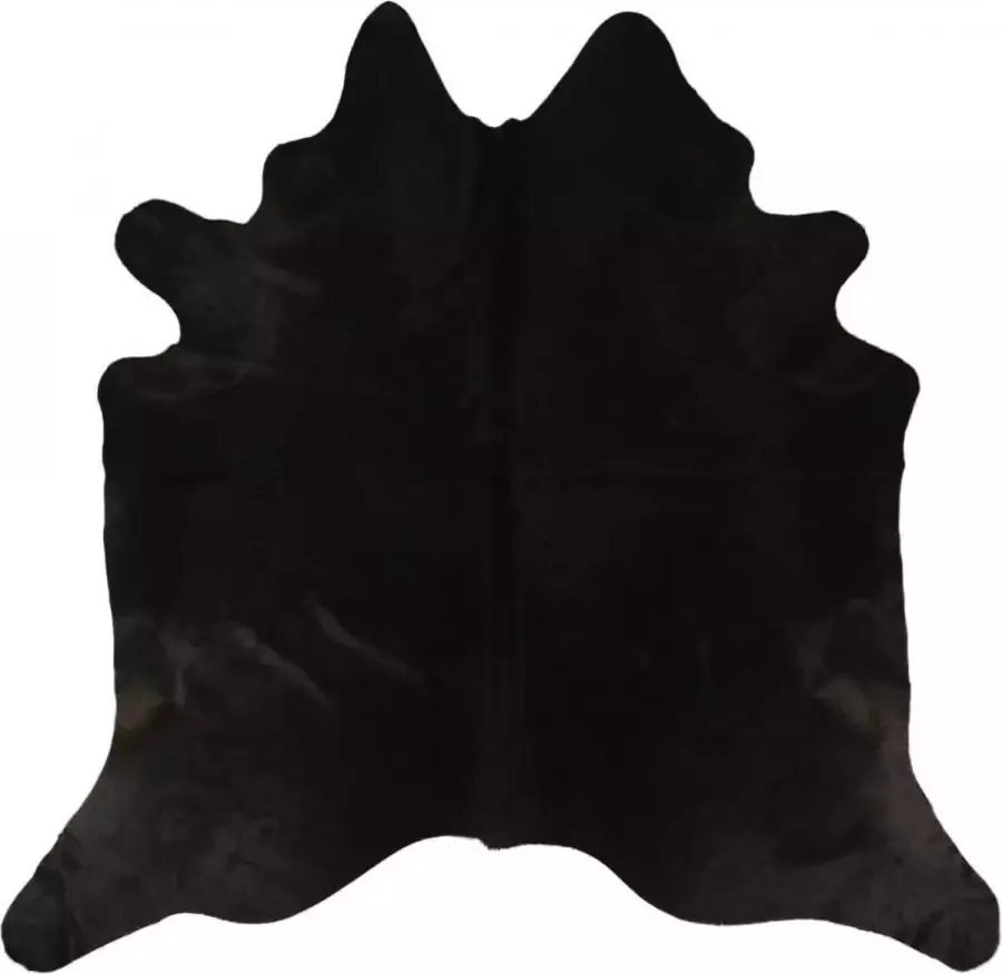 Van Buren Bolsward BV Tapijt Vloerkleed Koeienhuid Zwart 3-4m²