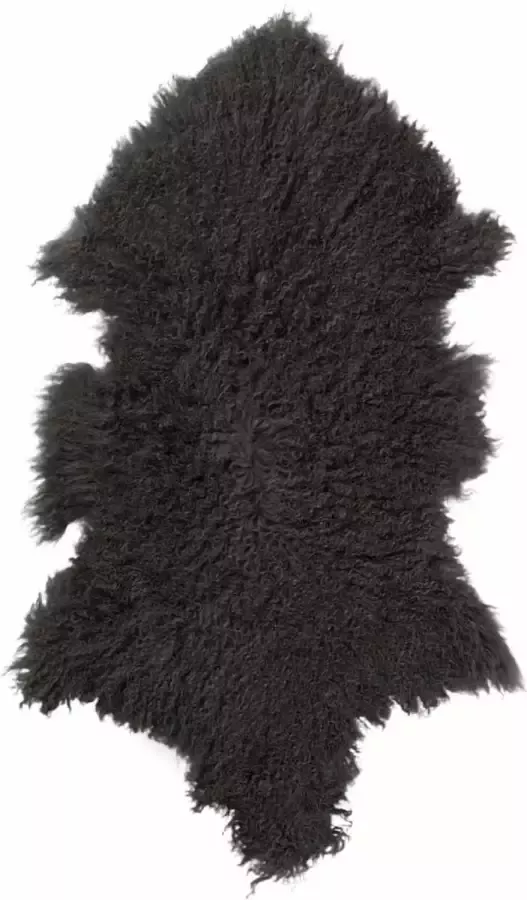 Van Buren Bolsward BV Vloerkleed Tapijt Plaid Schapenvacht Blauw Tibetaans