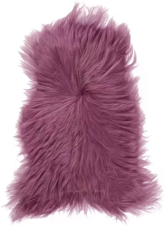 Van Buren Bolsward BV Vloerkleed Tapijt Plaid Schapenvacht Donker Ijsland