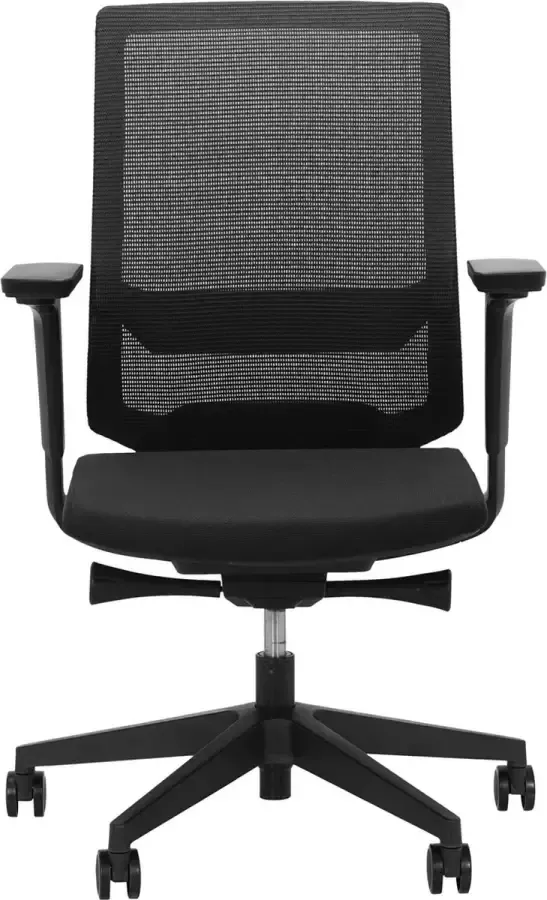 Van Cas Ergonomische bureaustoel Arbonorm NEN 1355 Zwart Volledig instelbaar Professionele kwaliteit
