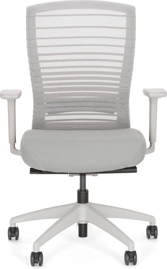 Van Cas Ergonomische bureaustoel NEN 1335 Airgo Grijs Volledig Verstelbaar